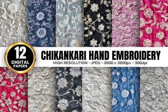 Chikankari Hand Embroidery Patterns Review