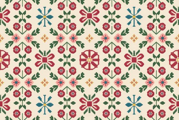 Ethnic Folk Embroidery for Festive Creations