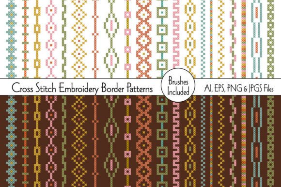 Exploring Cross Stitch Embroidery Border Patterns