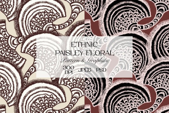 Exploring Ethnic Embroidery Seamless Pattern