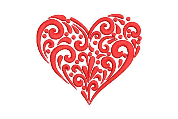 Heart Embroidery Design: A Versatile Choice for Craft Fairs