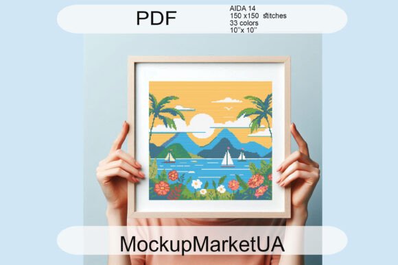 Sea Nature Cross Stitch Patterns for DIY