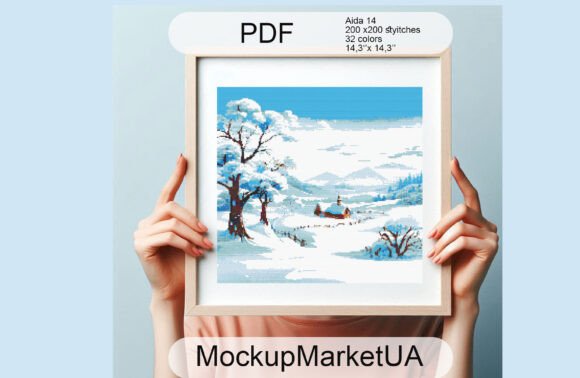 Winter Cross Stitch Patterns for Festive Embroidery
